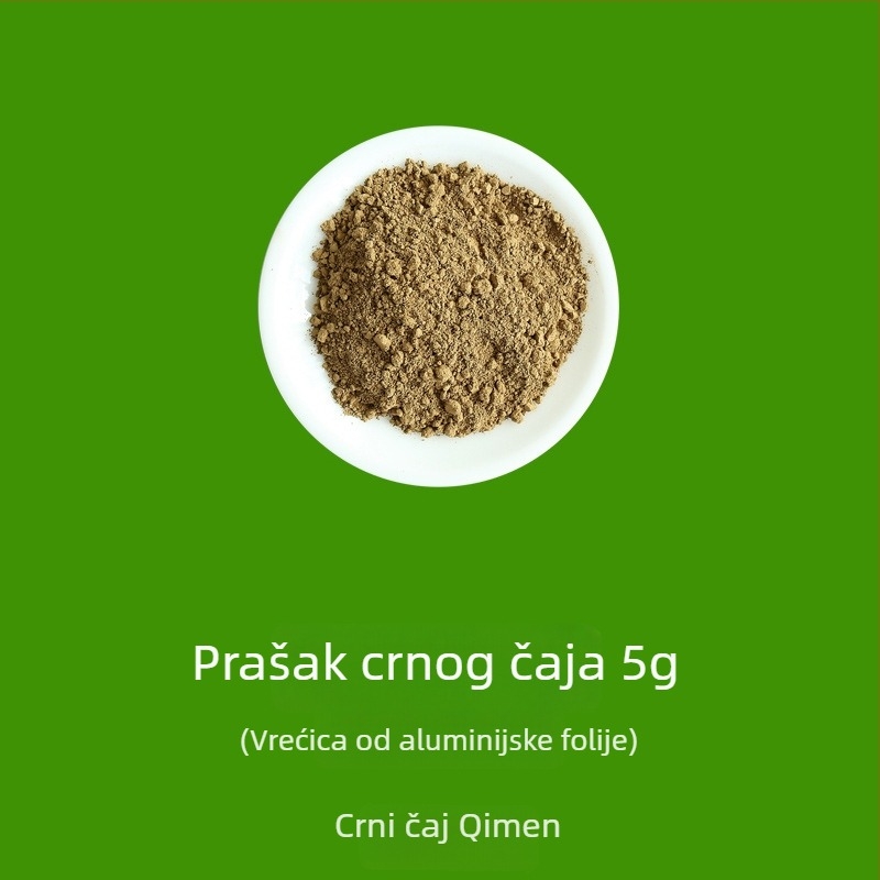 Prašak čaja za ceremonije: prašak bijelog čaja, prašak crvenog čaja, prašak oolong, prašak pu-erha i matcha