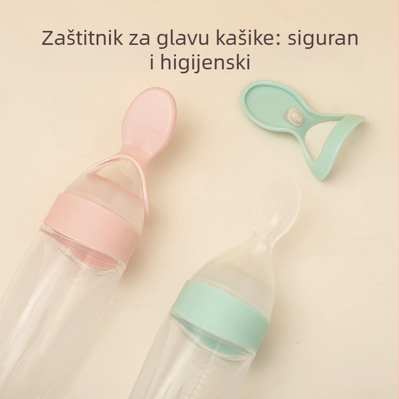 BEIDILE Žličica za hranjenje beba od silikona – mekan stisnuti dizajn, minimalistički stil, set od 168 komada, za djecu od 6 mjeseci i starije