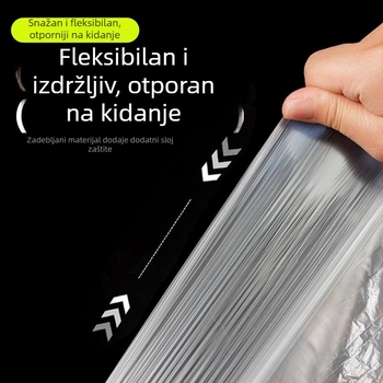 Jednokratni stolnjak s elastičnim zatvaračem za okrugle i kvadratne stolove, deblji, vodootporan i otporan na masnoće, lagan