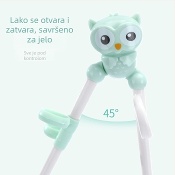 Učeće štapiće za jelo Colorful Childhood, polipropilen, za djecu od 24 mjeseca, stil Qingxin cute