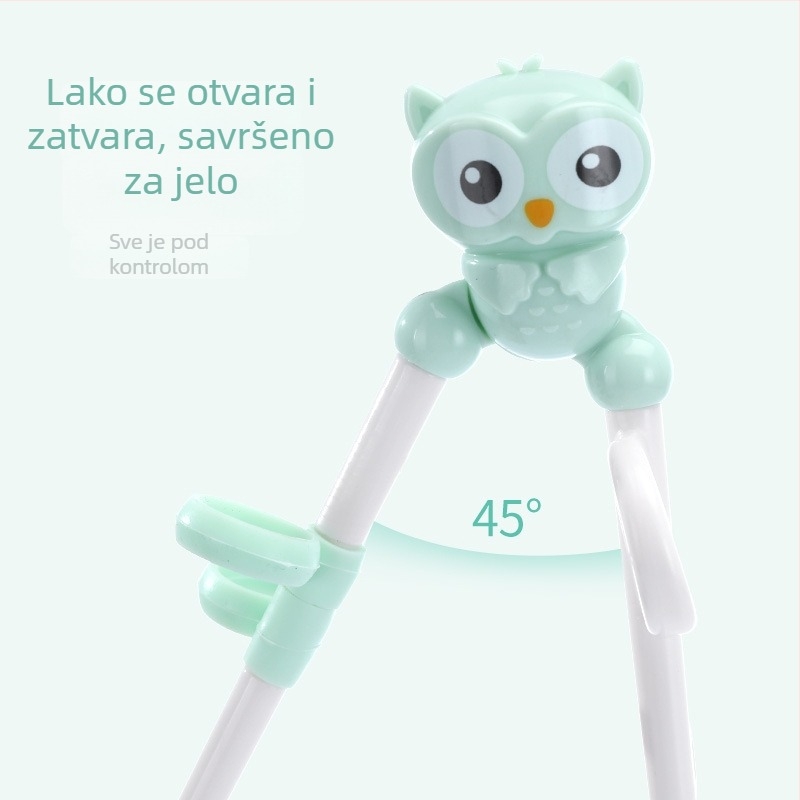 Učeće štapiće za jelo Colorful Childhood, polipropilen, za djecu od 24 mjeseca, stil Qingxin cute