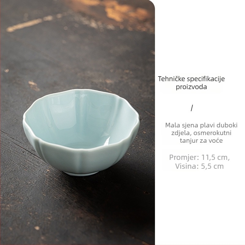 Porcelanska okrugla zdjela za obroke — mikrovalno sigurna, ispis logotipa, prilagodljiva (Porcelán, Okrugla, Mikrovalna sigurna, Ispis logotipa, Prilagodljiva)
