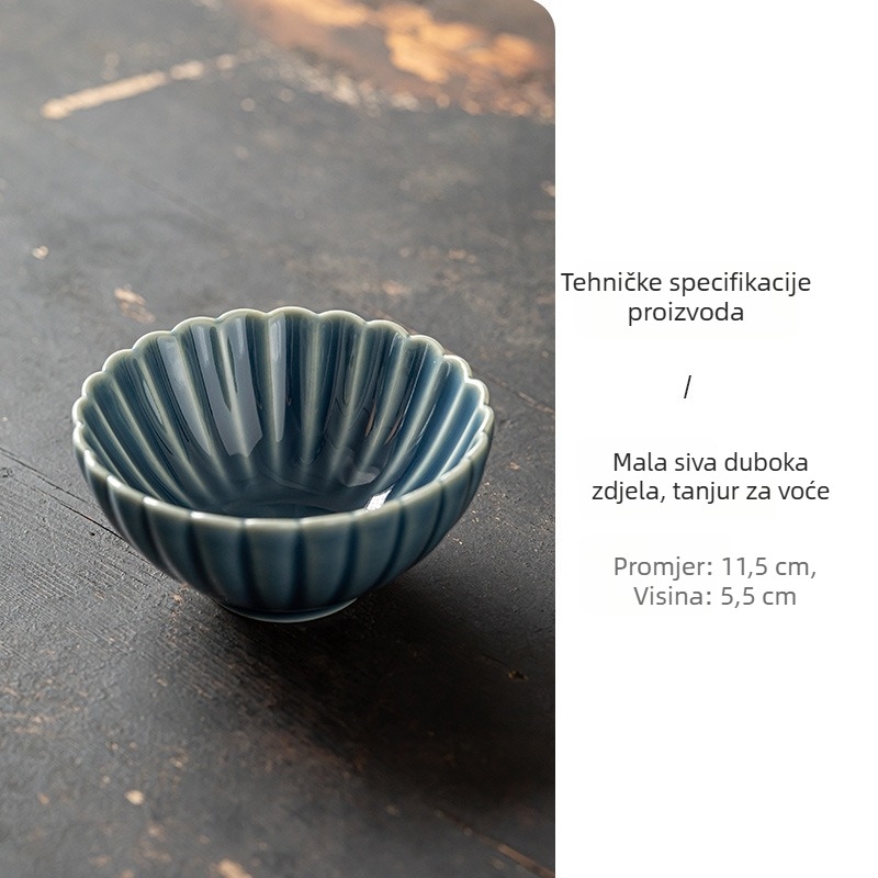 Porcelanska okrugla zdjela za obroke — mikrovalno sigurna, ispis logotipa, prilagodljiva (Porcelán, Okrugla, Mikrovalna sigurna, Ispis logotipa, Prilagodljiva)
