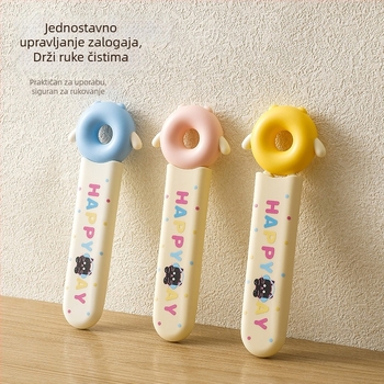 Set za učenje korištenja štapića za djecu – ABS materijal, minimalistički stil, 1 set, od 3 mjeseca