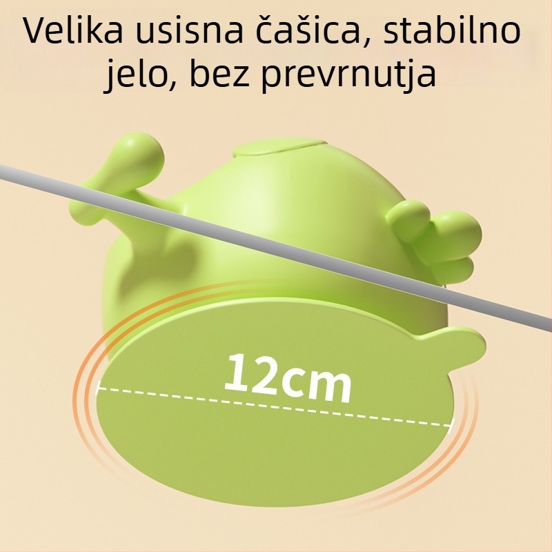 Bebina posuda za hranjenje – nehrđajući čelik, od 6 mjeseci nadalje, karikatura sladak stil