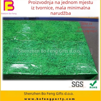 Jednokratni PE stolnjak, pravokutan, debljina 0,03 mm, uzorak sa srebrnim točkama i logom, mogućnost prilagođene obrade