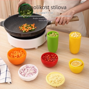 Prozirni plastični set kutija za ručak sa zatvorenim posudama za voće i povrće, prijenosni mini set
