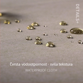 Čajna podloška od platna, kineskog stila, vodootporna, u kutiji za poklon