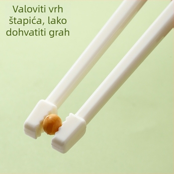 Dezhang skup za učenje dječjih pribora za jelo – PP materijal, za djecu od 6 mjeseci, 1 set