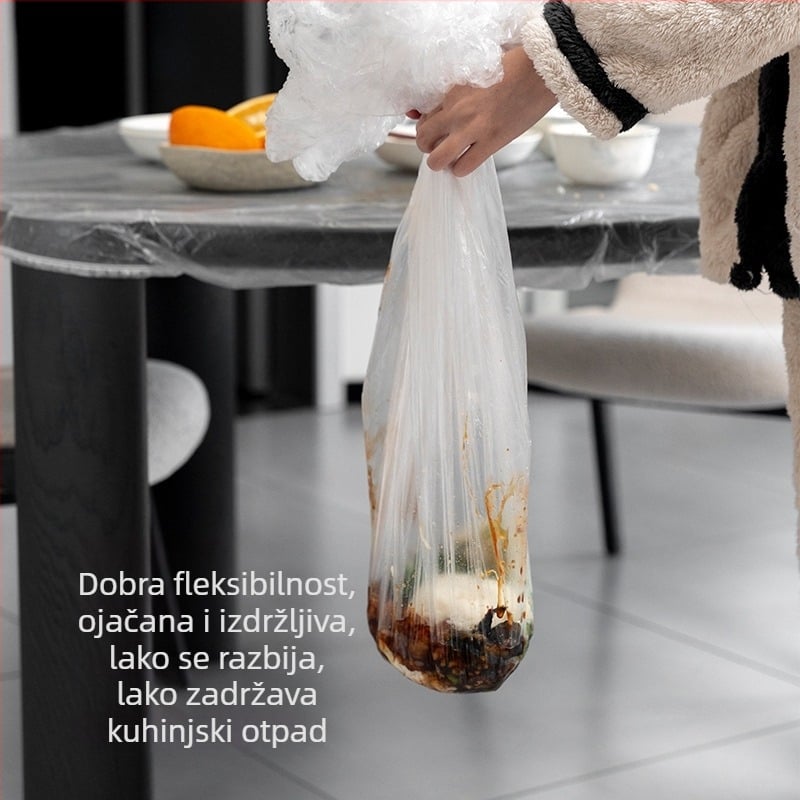 Jednokratni okrugli stolnjak Nastu, PE/polyetilen, debljina 0,007 mm, kružni oblik