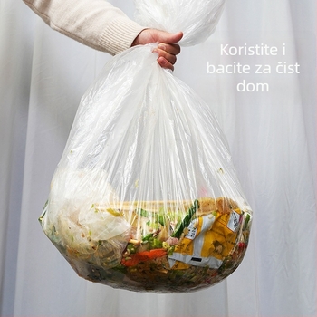 Debljena jednokratna stolna krpa s vezicom i elastičnim rubom, vodootporna i otporna na masnoće, plastična stolna krpa za hotele, vjenčane bankete i kućnu upotrebu