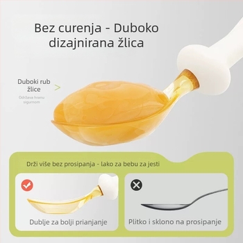 Dječja lžičica za hranu – trening, Royal Star (PPSU, iznad 6 mjeseci, set od 1 kom)
