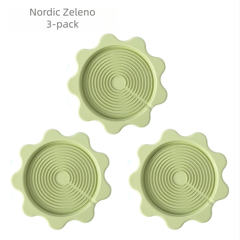 Podložak za grijanje bočice vode – plastični, kružni oblik, izolacija, paket od 3 komada