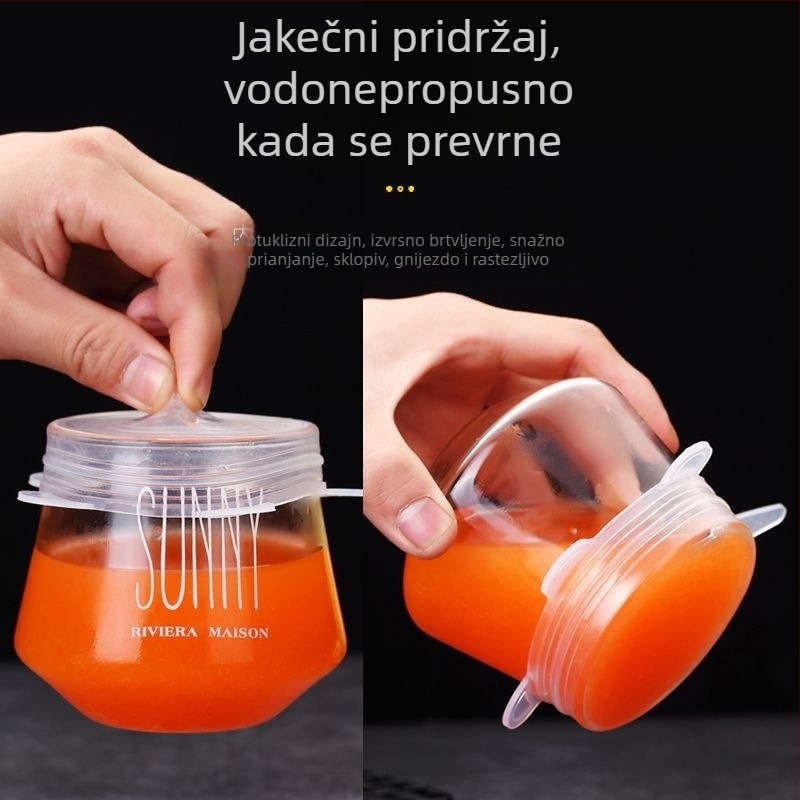 Silikonski poklop za očuvanje svježine | Brand: Drugo; Materijal: Drugo; Stil: Moderna jednostavnost; Tip stila: Jednostavan stil; Uvoz: Ne