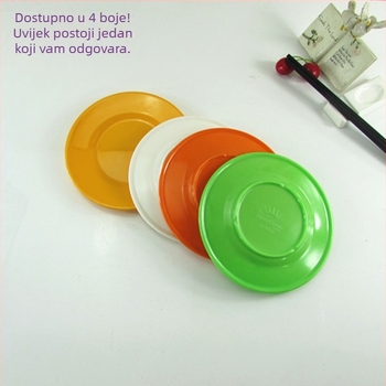 Kružni set tanjura od melamina, debeli, glazirana površina, stil Japana i Koreje, nije pogodno za mikrovalnu pećnicu.