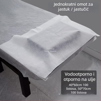 Jednokratna podloga za stol za manikuru, neuvijena vlakna, podrijetlo Sichuan, marka YAOQI