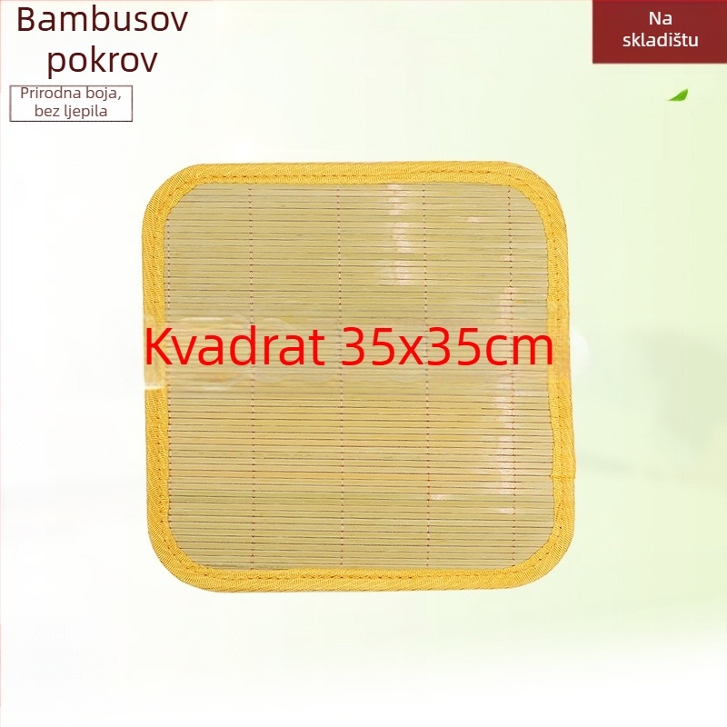 Bambusov tanjur za knedle s toplinskom izolacijom i kružnim poklopcem — prvoklasna kvaliteta, moderan minimalistički stil
