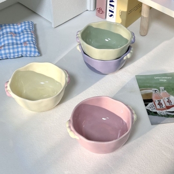 Porcelanska zdjela u ovalnom obliku, podglazurna završna obrada, pogodna za mikrovalnu pećnicu