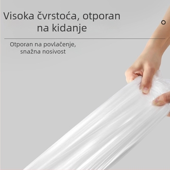 Set od 10 debelih jednokratnih plastičnih stolnjaka, pravokutnog oblika, za vjenčanja, piknike i kućnu upotrebu