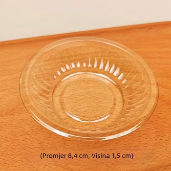 Jednokratna plastična posuda za umak, prozirna, paket 200 kom, moderan minimalistički dizajn