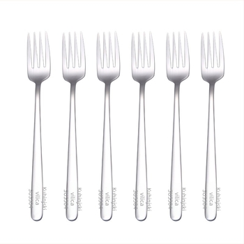 Vilica za voće, 304 nehrđajući čelik, zapadni stil, sjajna površina, marka Cugf/Chef Guifei