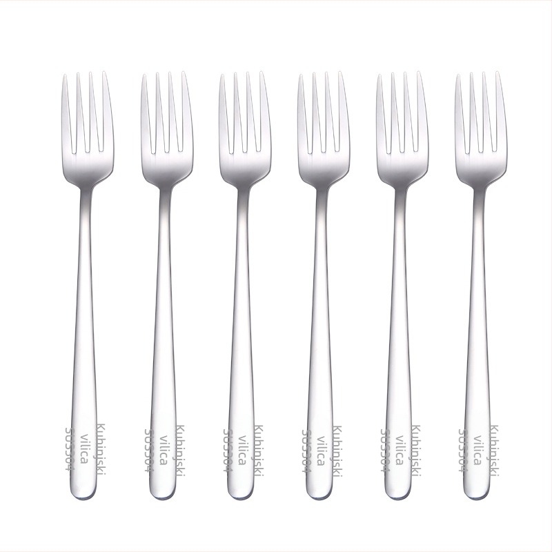 Vilica za voće, 304 nehrđajući čelik, zapadni stil, sjajna površina, marka Cugf/Chef Guifei