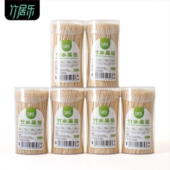Bamboo Jule jednokratne kućanske štapiće od bambusa i voćne vilice, materijal bambus, moderni jednostavni stil, za odrasle