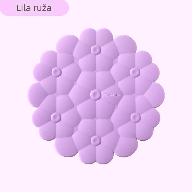Kružna silikon podmetača za stol, otporna na visoke temperature, nordijski dizajn, moderan stil