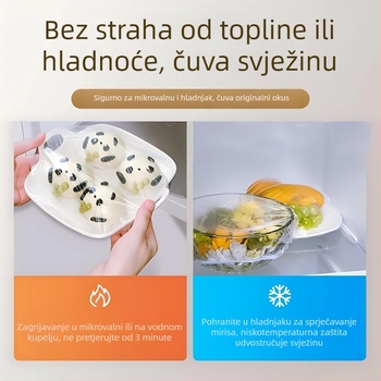 Zidni izvučni poklopac za plastičnu foliju, jednokratna upotreba, plastika za hranu, 12+ komada, zaštita od prašine