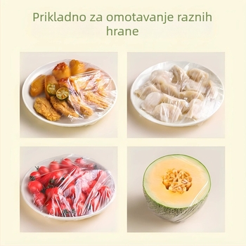 Zidni izvučni poklopac za plastičnu foliju, jednokratna upotreba, plastika za hranu, 12+ komada, zaštita od prašine