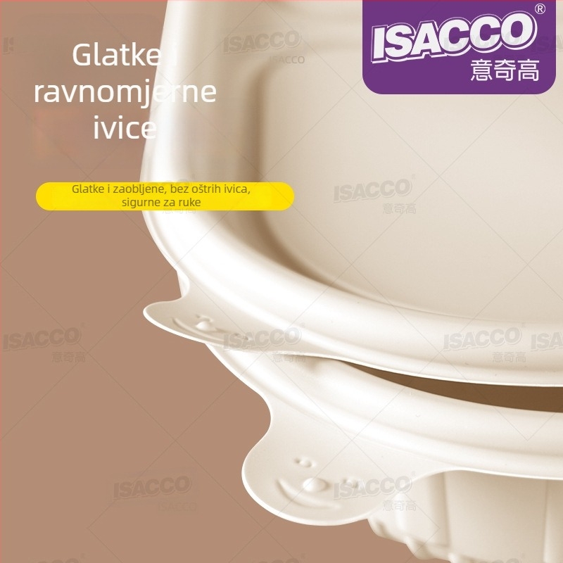 Jednokratna kutija za obrok od kukuruznog škroba s 3/4/5 odjeljaka, biološki razgradiva, moguć otisak logotipa