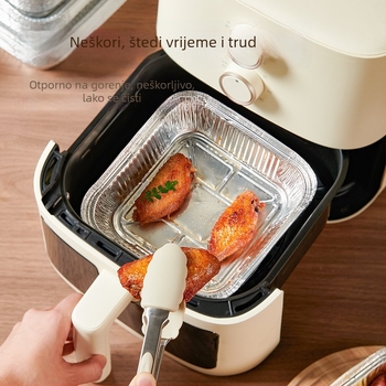 Tava od aluminijske folije za air fryer - materijal: aluminijska folija; kategorija: jednokratna kutija