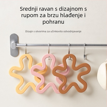 Silikonska podloška za stol za nepravilan oblik, jednofarban uzorak, moderni minimalistički stil, termoizolacijska podloga