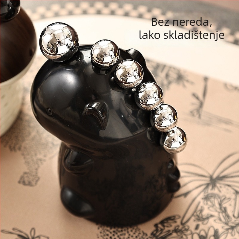 Vilica za voće od nehrđajućeg čelika, retro stil, za djecu, strojno poliranje, marka Sicheng