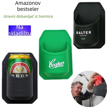 Silikonski držač za čaše za kupaonicu, zidni, nordijskog stila, pohranjivanje, težina 85 g