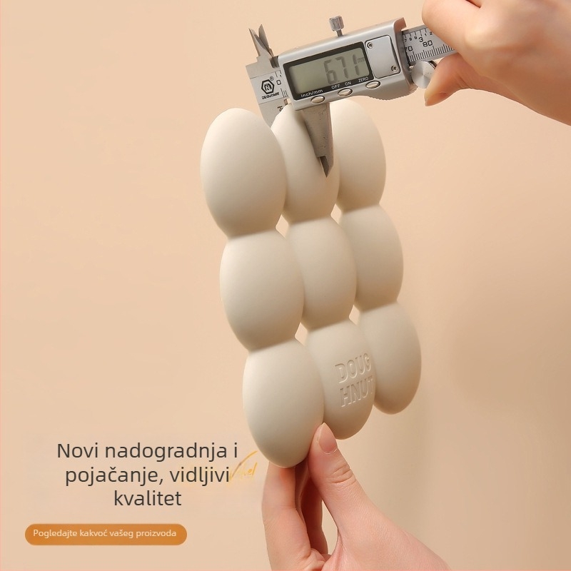 Silikonska toplinska podložnica za stol s karikaturama, nepravilnog oblika (Materijal: Silikon; Toplinska otpornost; Uzorak: Karikatura)