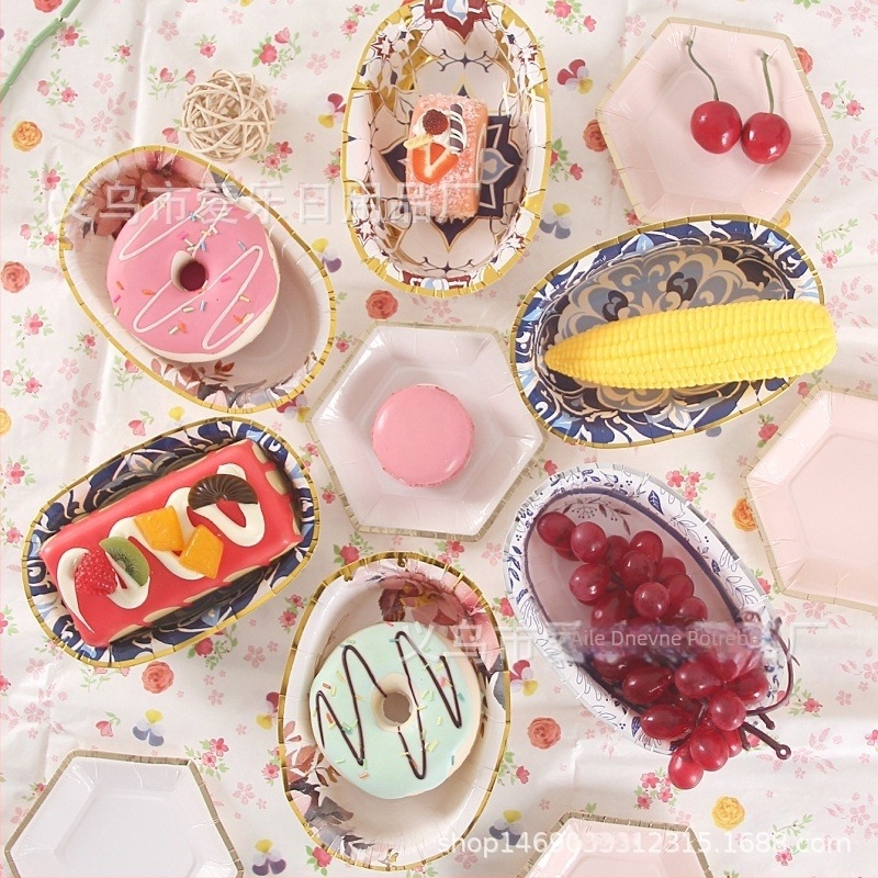 Love jednokratne ovalne papirnate zdjelice za dip u hot potu, kućne zabave, ekološki prihvatne