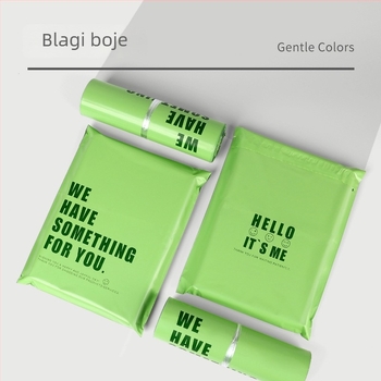 Express vrećica LDPE, debela, samouzavaren s 5 cm zatvaračem, vruće rezanje, otisak loga, za logističko pakiranje