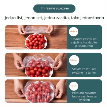 Poklop za plastičnu foliju, PE materijal, 12+ komada, za kućnu upotrebu