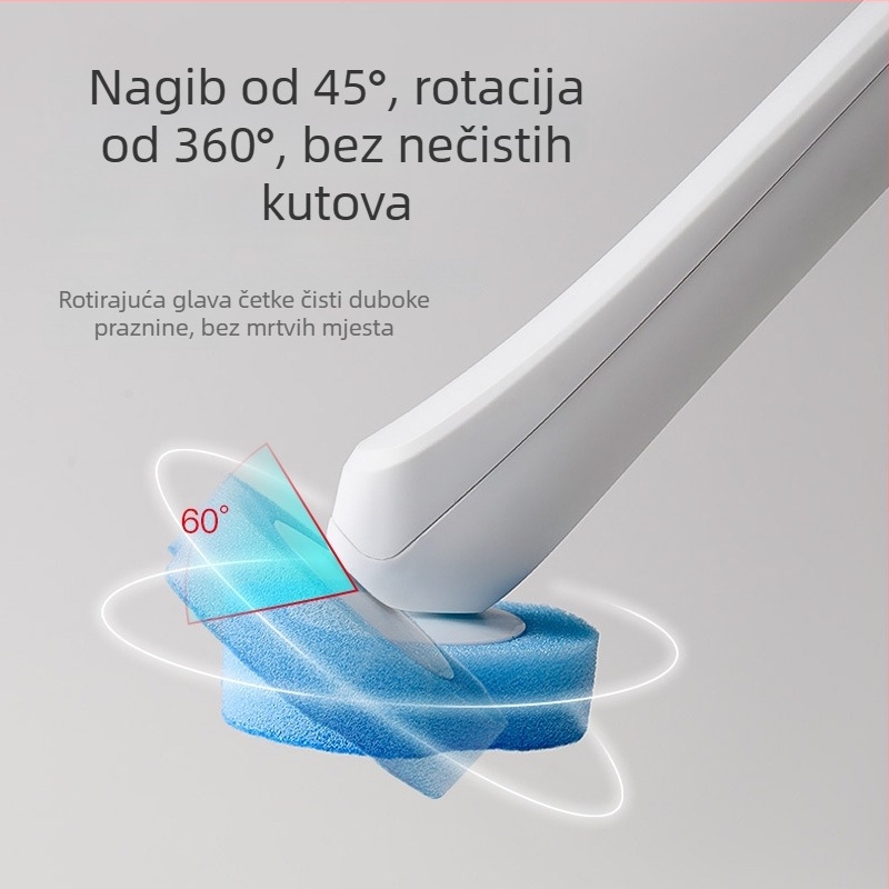 Jednokratna četka za WC – Muller, plastika, moderan stil, privatna etiketa dostupna, bez logotipa