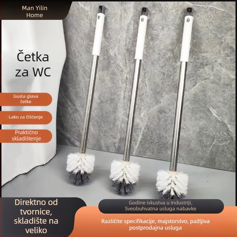 Četka za WC s plastičnim drškom i glavom četke, marke Man Yilin, porijeklo Shangqiu, Henan, lansirana u proljeće 2020, 1 kom