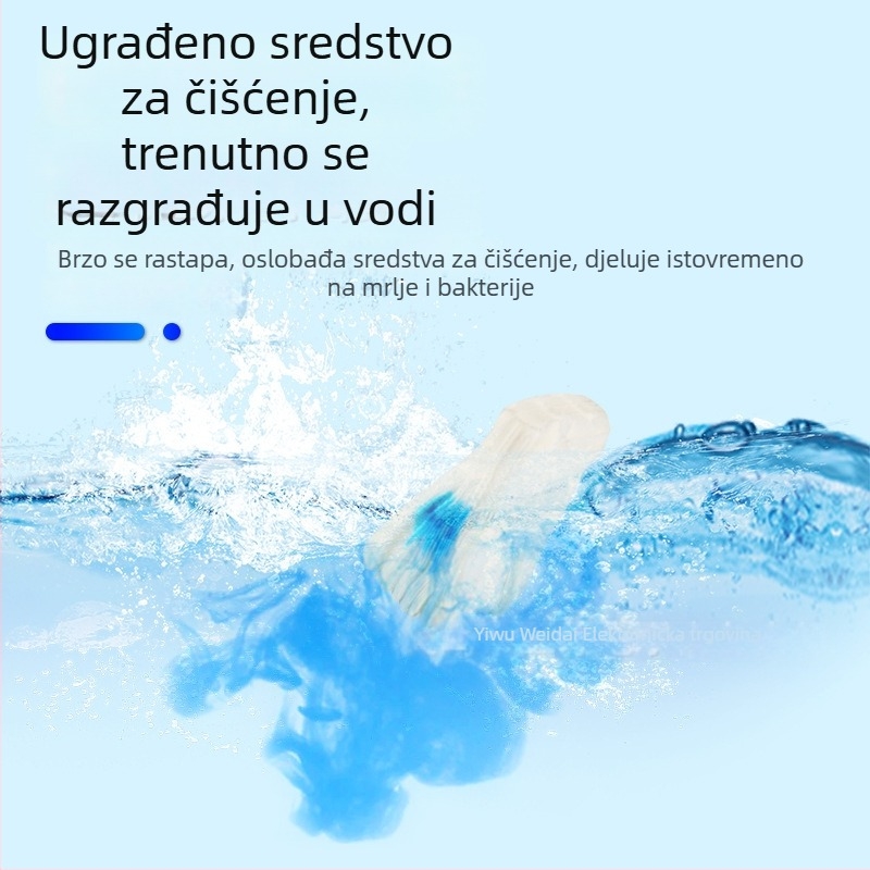 Zamjenska glava četke za zahod, jednokratna, plastična, 12 kom, moderan jednostavan stil – Xuan Xuan baby
