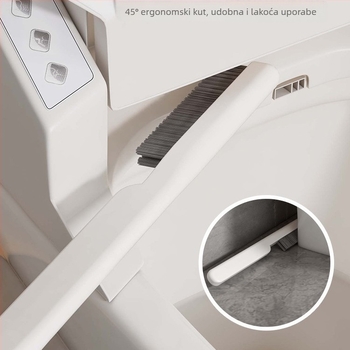 Toaletna četka s dugim držalom i mekanim vlaknima, višenamjenska četka za čišćenje (Materijal: plastika; Marka: Bomao; Težina: 505,1 g; Izlazak: proljeće 2021)