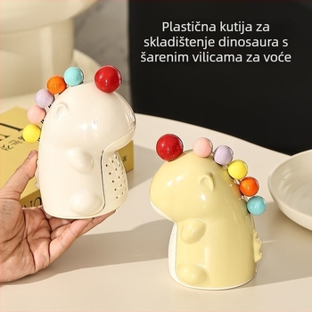 Dječje vilice za voće – plastične, karikaturalan uzorak, svježi i sladak stil