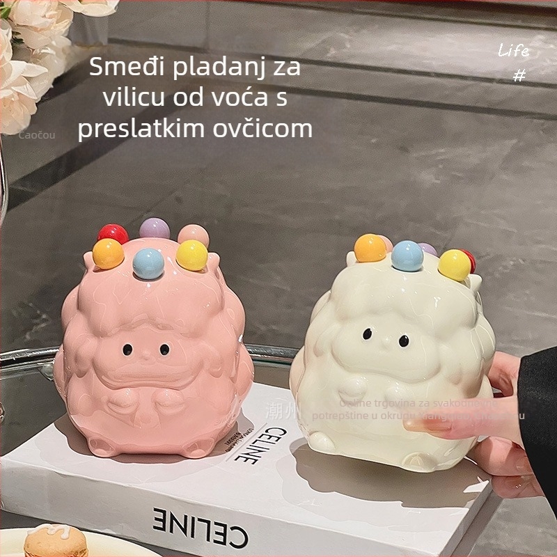 Set vilica za voće - keramički materijal, za odrasle, svjež i sladak stil