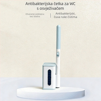 Zidna jednokratna četka za WC za kućnu upotrebu - novi model za temeljito čišćenje