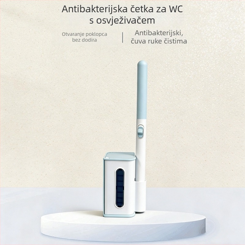 Zidna jednokratna četka za WC za kućnu upotrebu - novi model za temeljito čišćenje