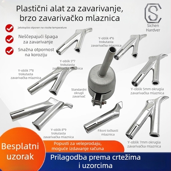 Glava za točkasto zavarivanje za plastiku — legura nehrđajućeg čelika, marka Sichen, model Welding tip, tip glave: welding head