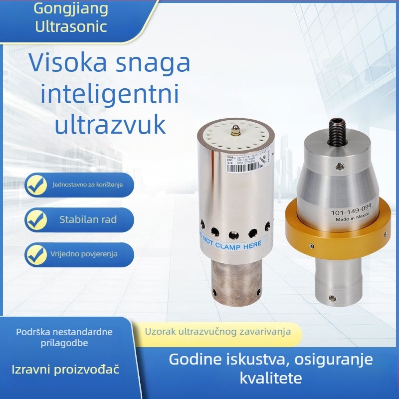 Ultrazvučna završna glava za zavarivanje | Masterpiece marka, ne-standardni model | Za plastično zavarivanje | Snaga 20 kW