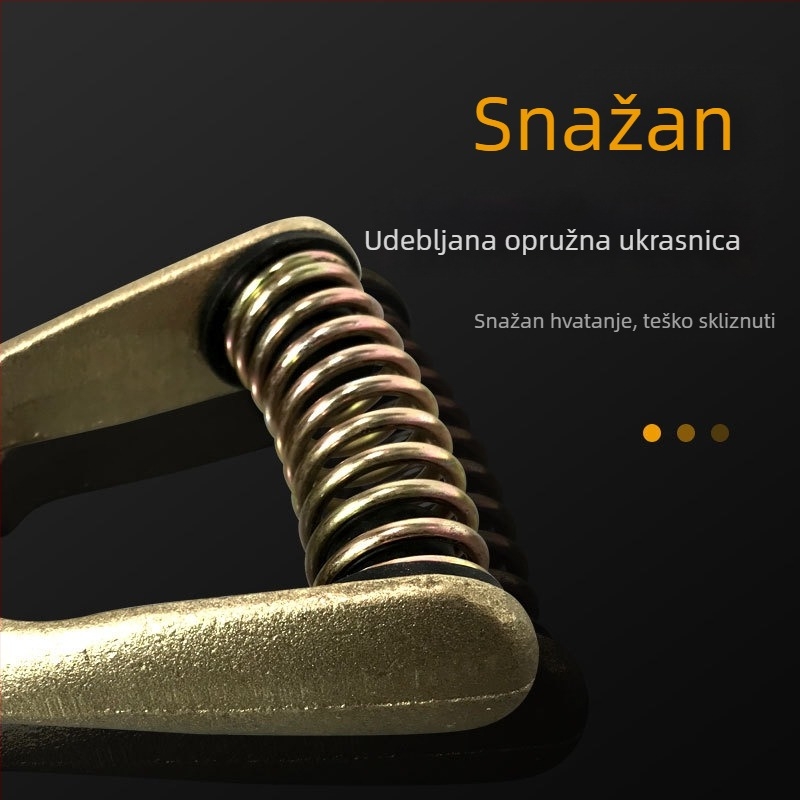 Zemljospona za zavarivačke strojeve, čisti bakar, dizajn kljun-tigrova glava, američki stil, 300A/500A/800A